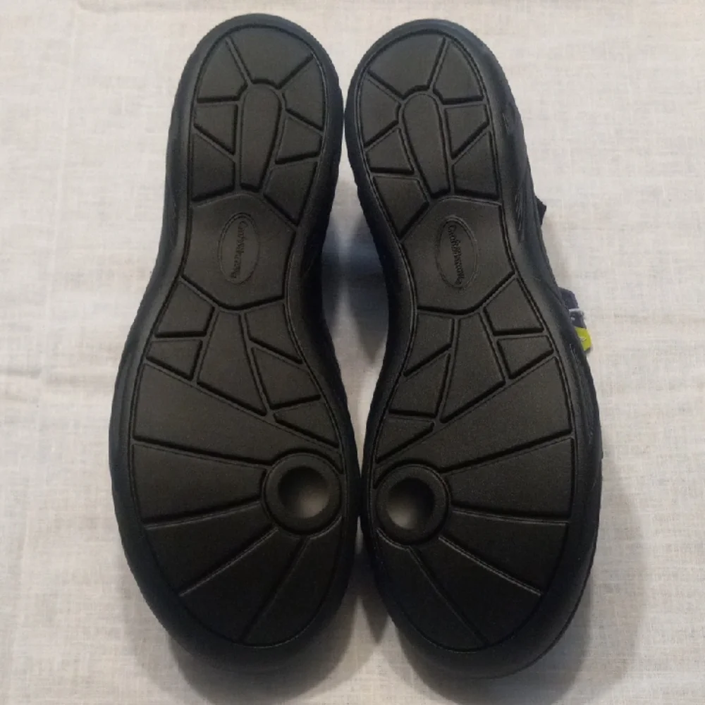 Croft & Barrow Black Crisscross Sandals - Picture 3 of 5